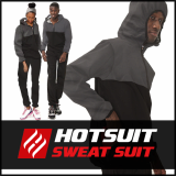 _Hotsuit G2 Black Gray_ HOTSUIT Sauna suit Unisex Hoodie